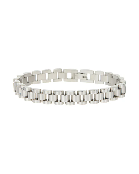 Luv AJ - Timepiece Bracelet in Silver