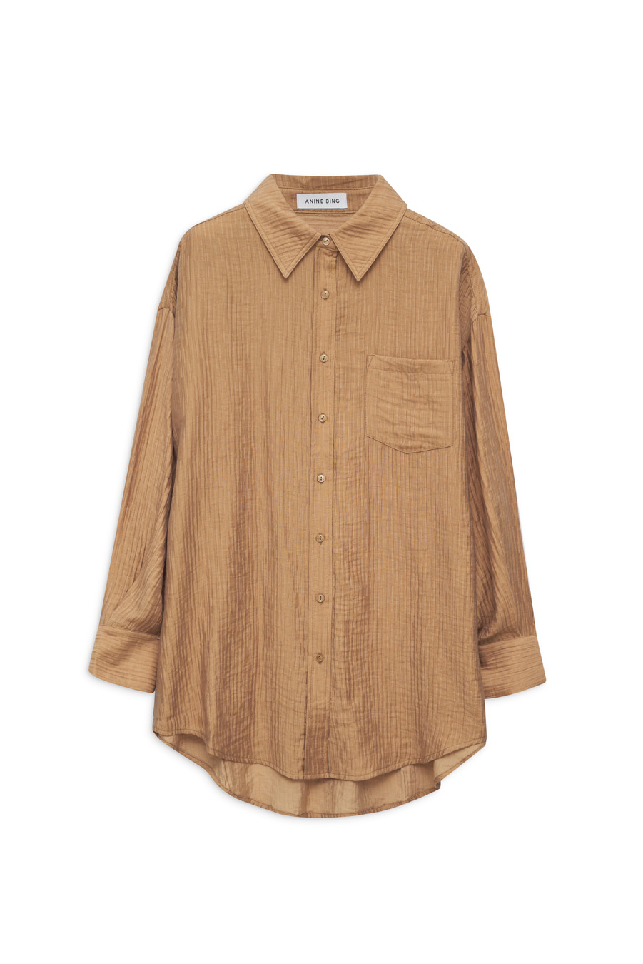 Anine Bing - Tio Shirt in Butterscotch
