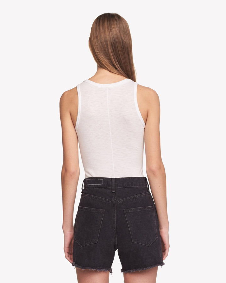 Rag & Bone - Torti Short in Stone Kuro