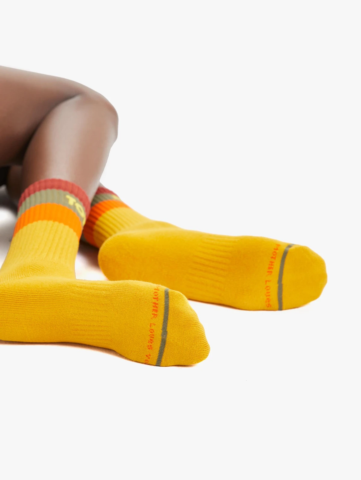 Mother - Baby Steps Socks in Total Bummer