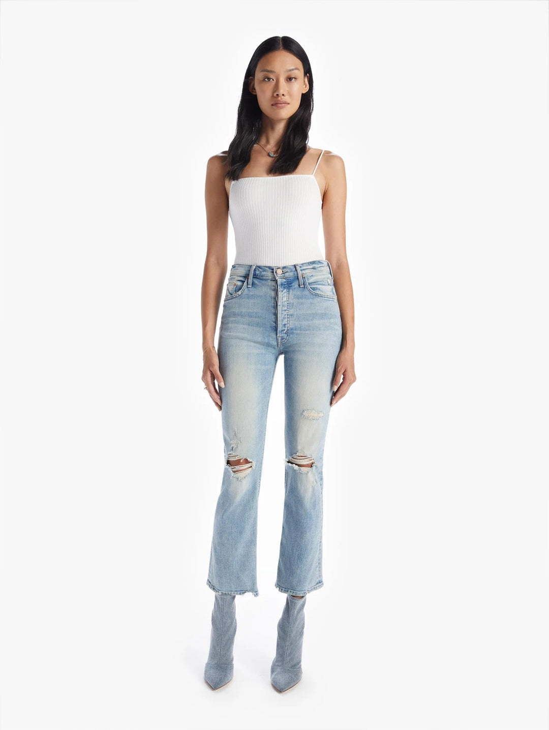 Mother Denim - The Tripper Flare in Cut Flowers
