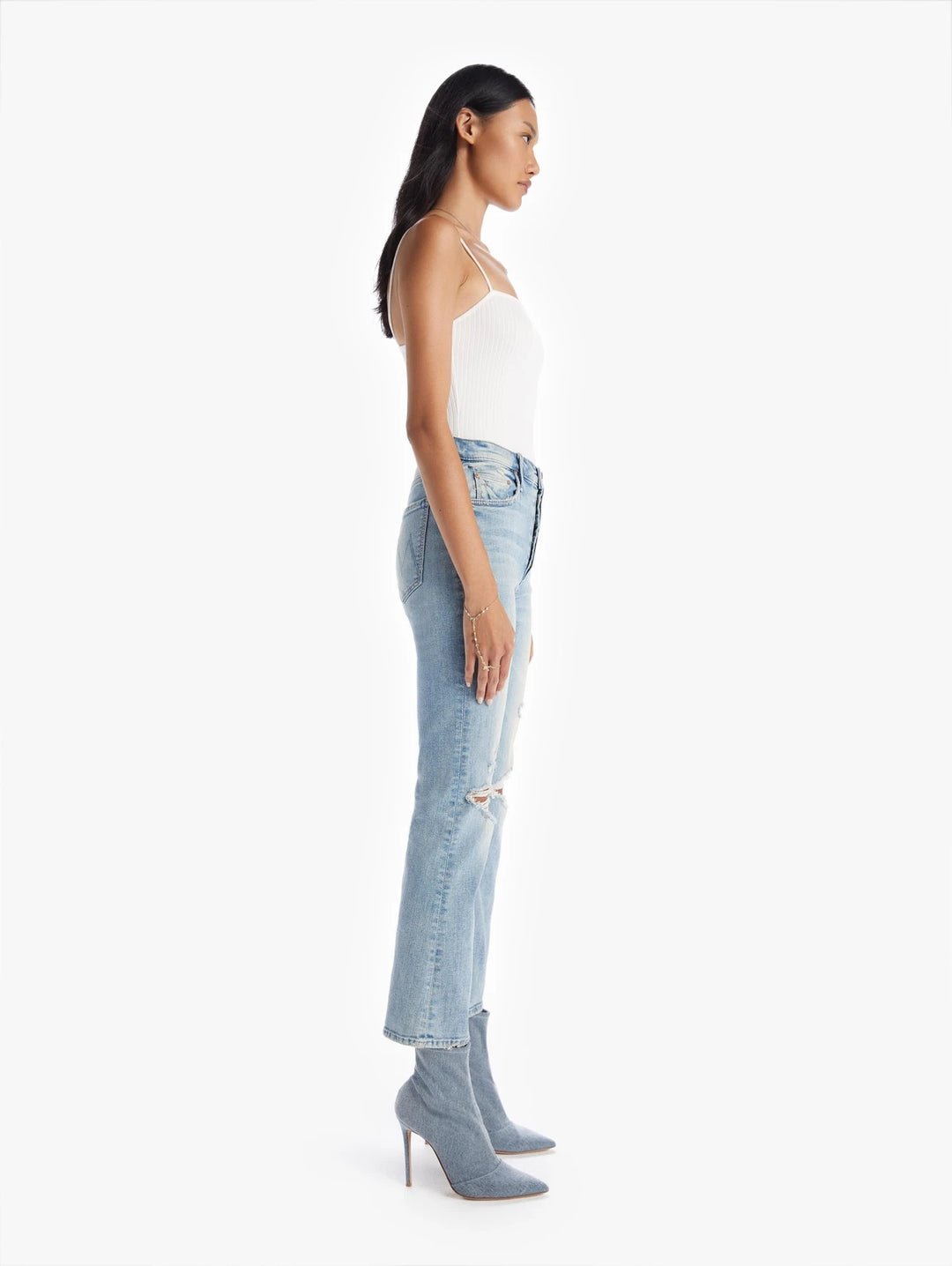 Mother Denim - The Tripper Flare in Cut Flowers
