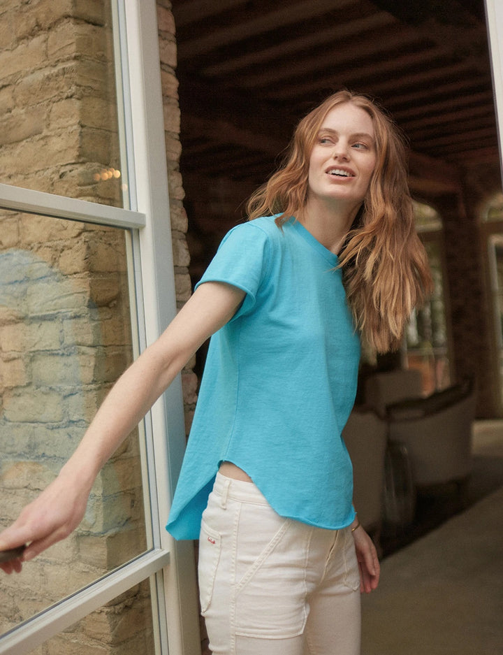 Frank & Eileen - Vintage Tee in Turquoise