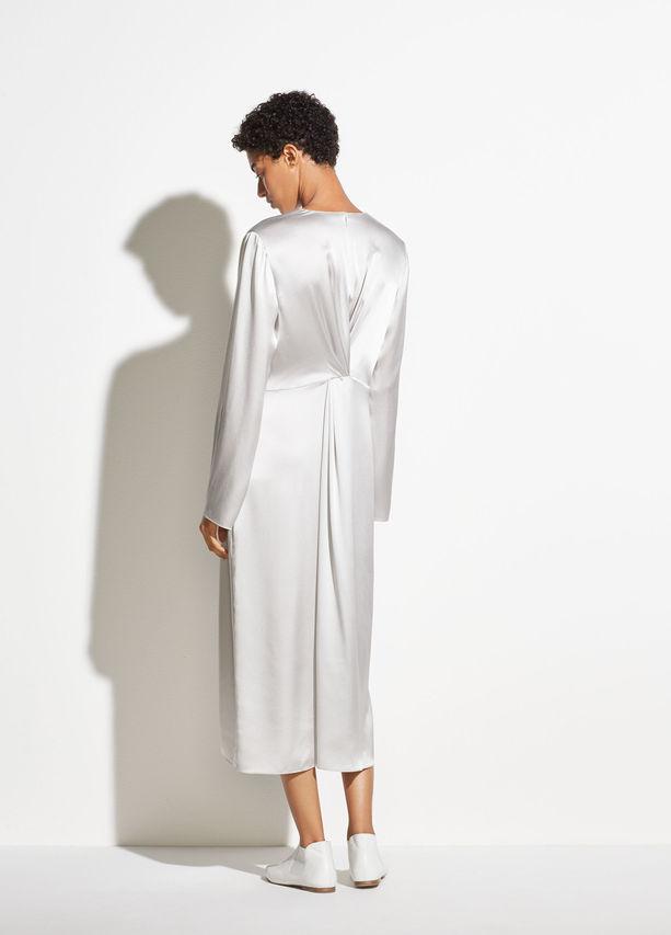 VINCE - Twist Front Dress Celeste