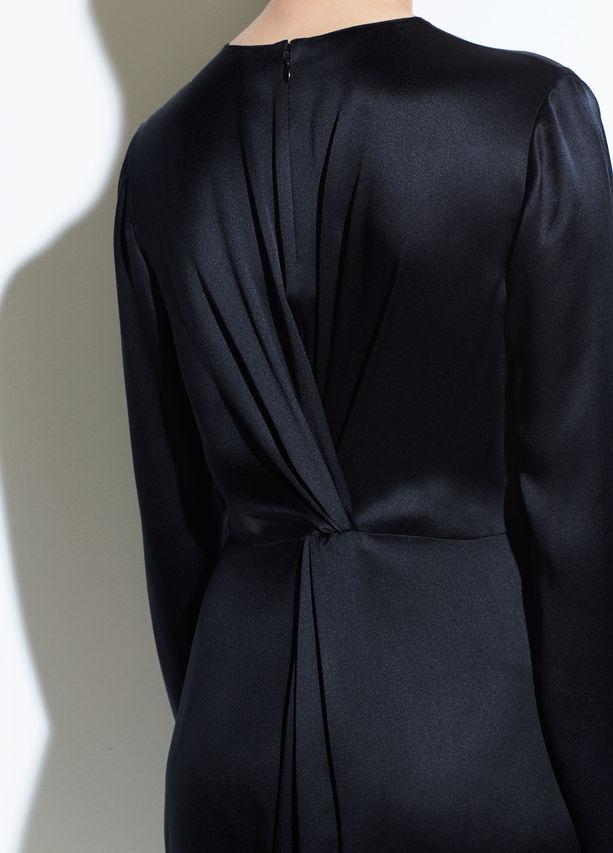 VINCE - Twist Front Dress Black