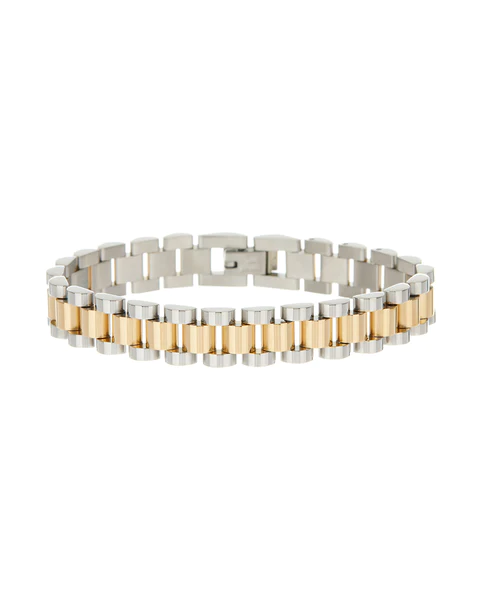 Luv AJ - Two-toned Timepiece Bracelet