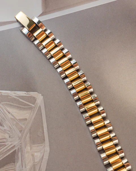 Luv AJ - Two-toned Timepiece Bracelet