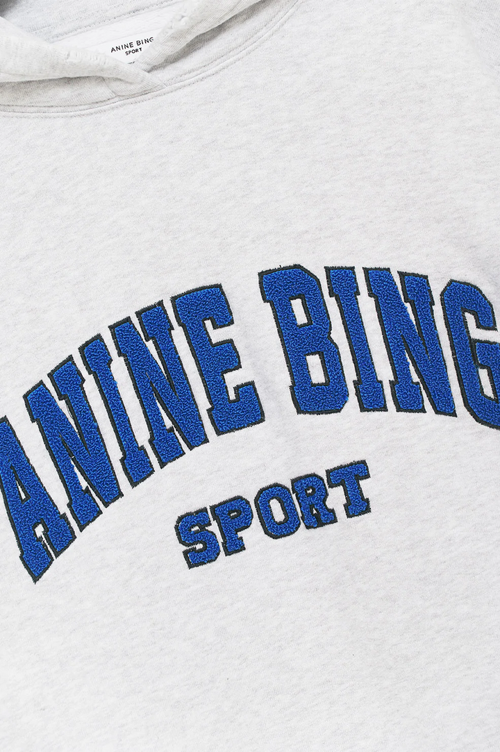 Anine Bing - Tyler Hoodie in Heather Grey