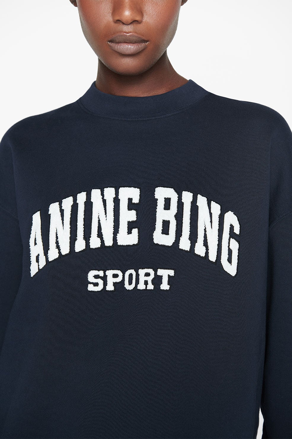 Anine Bing - Tyler Sweatshirt in Pacific Blue – Blond Genius