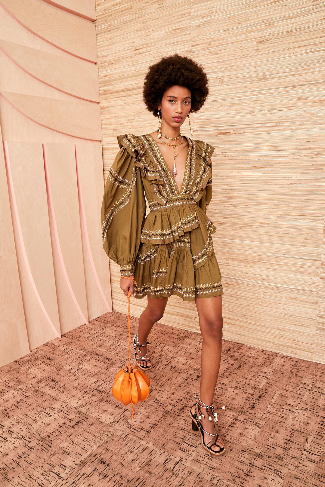 Ulla Johnson - Anais Dress in Olive