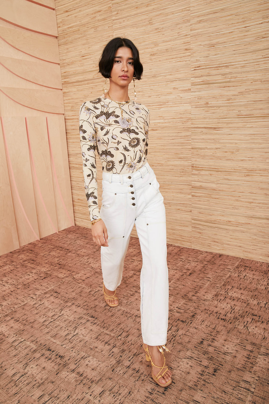 Ulla Johnson - Eve Top in Lemonbalm