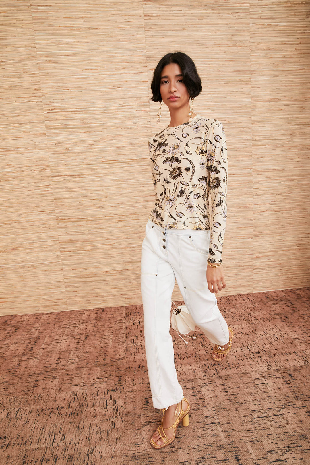 Ulla Johnson - Eve Top in Lemonbalm