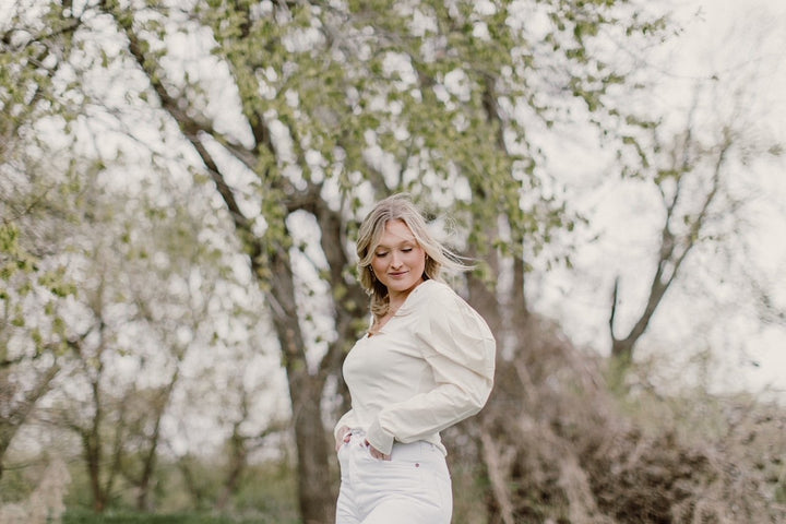 Ulla Johnson - Flynn Top in Blanc Tops