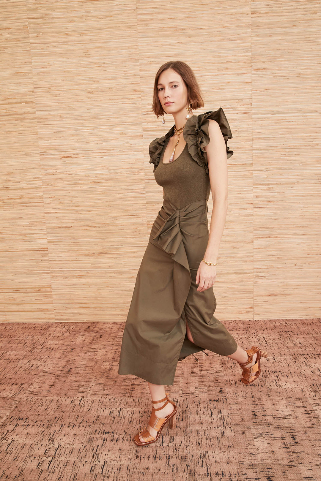 Ulla Johnson - Isabella Dress in Military Melange