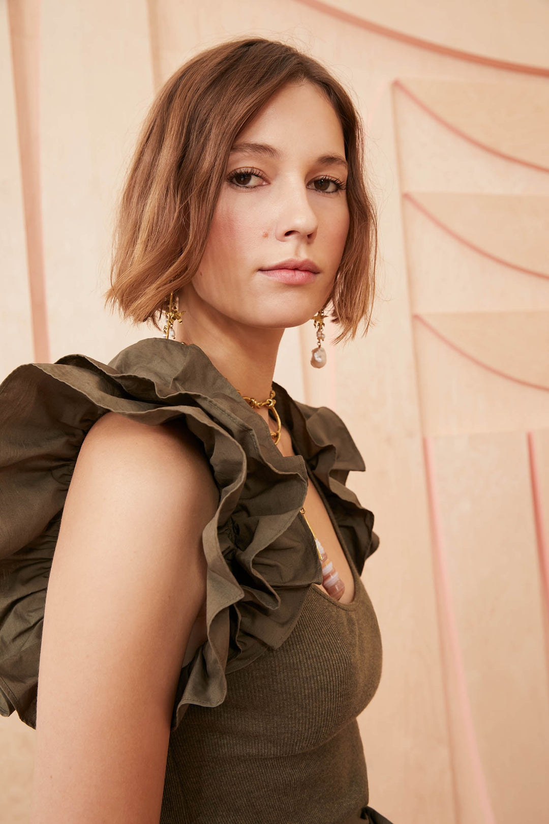 Ulla Johnson - Isabella Dress in Military Melange Dresses