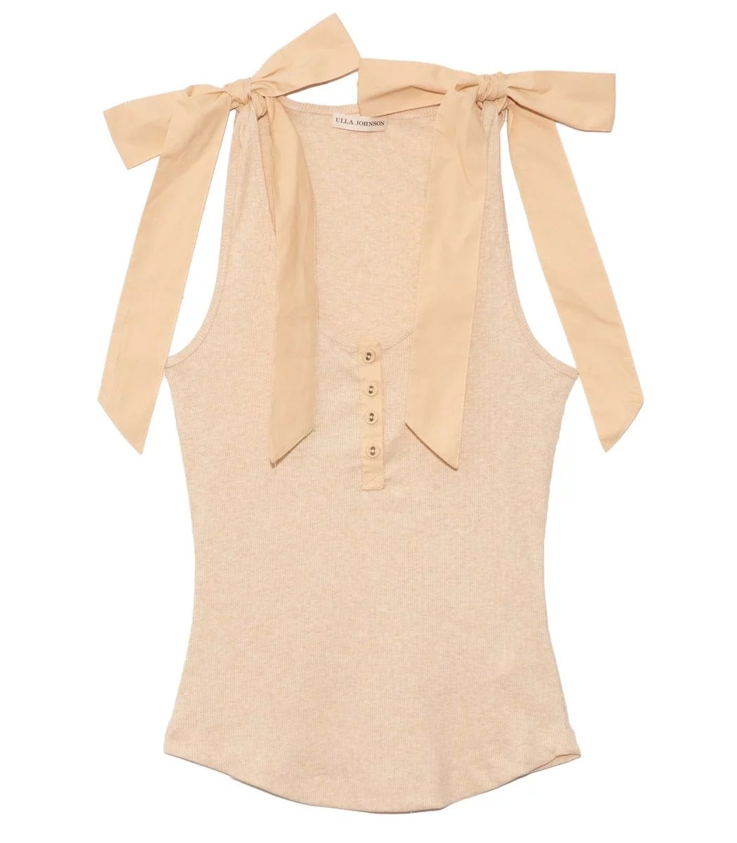 Ulla Johnson - Jane Tank in Oatmeal Tops