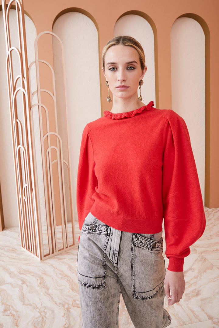Ulla Johnson - Josie Pullover in Zinnie Clothing - Sweaters