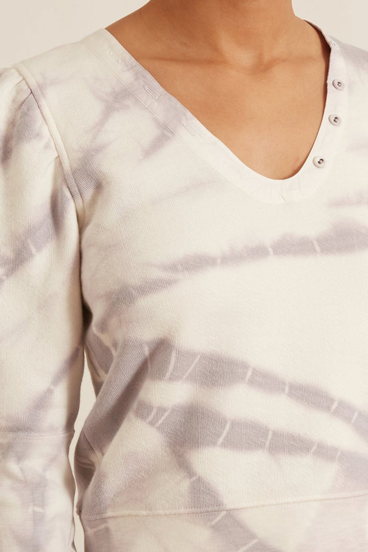 Ulla Johnson - Jude Pullover in Thistle Tie Dye Clothing - Sweaters