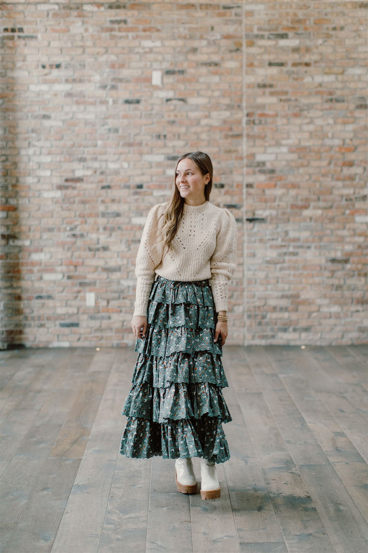 Ulla Johnson - Oriana Skirt in Dragonfly Skirts