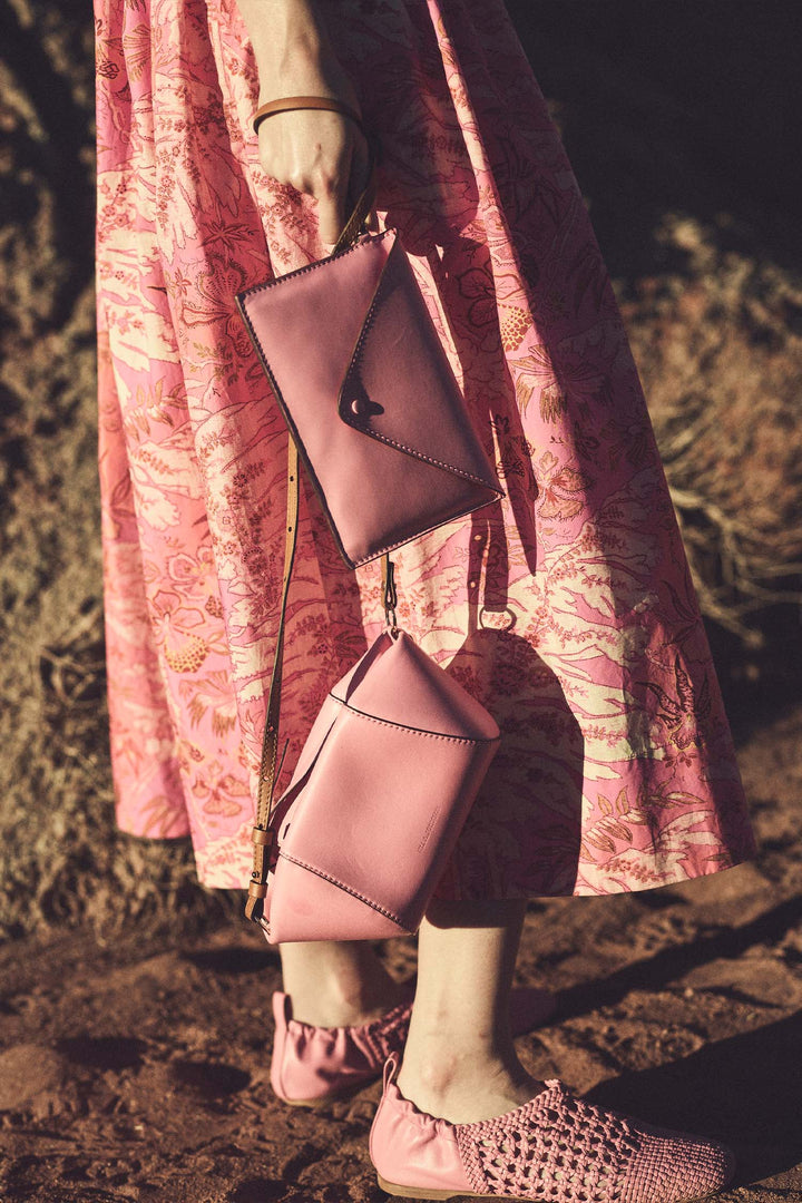 Ulla Johnson - Imogen Small Soft Convertible Crossbody in Rosebloom