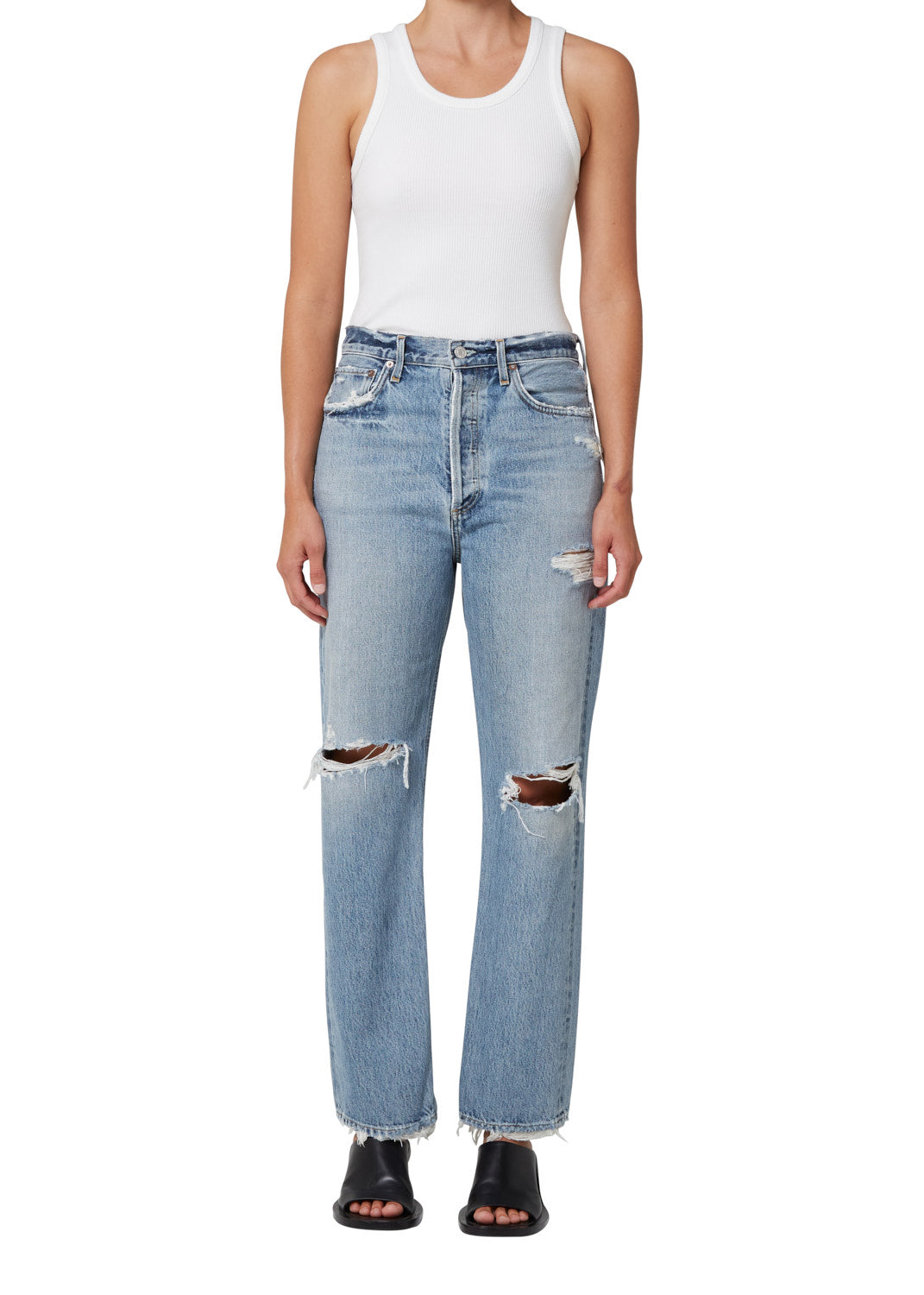 AGOLDE - 90's Jean in Isolate Denim