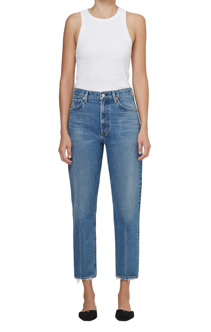 Citizens of Humanity - Marlee Relaxed Straight Leg Jeans in Dimple