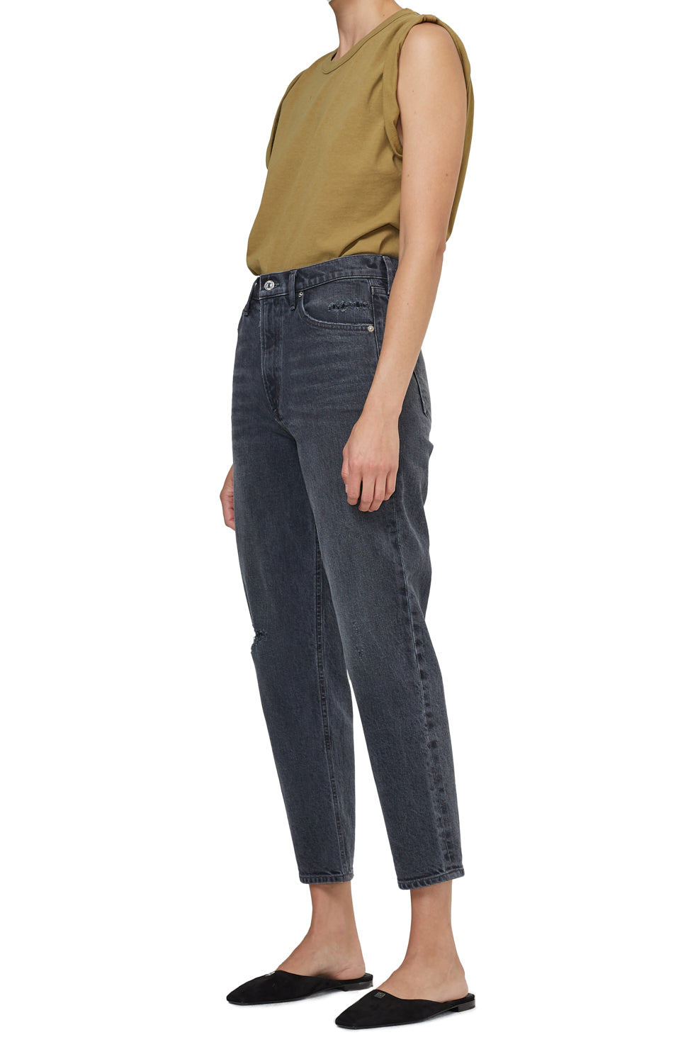 Citizens of Humanity - Marlee Relaxed Straight Leg Jeans in The Cliffs