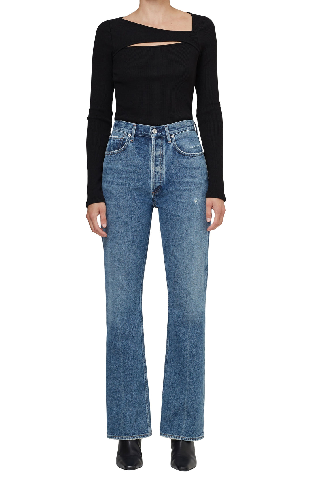 Citizens of Humanity - Libby Relaxed Bootcut Jeans in Big Sky