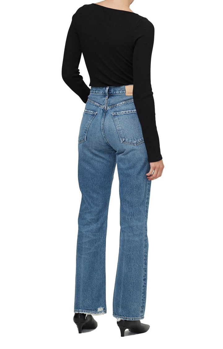 Citizens of Humanity - Libby Relaxed Bootcut Jeans in Big Sky