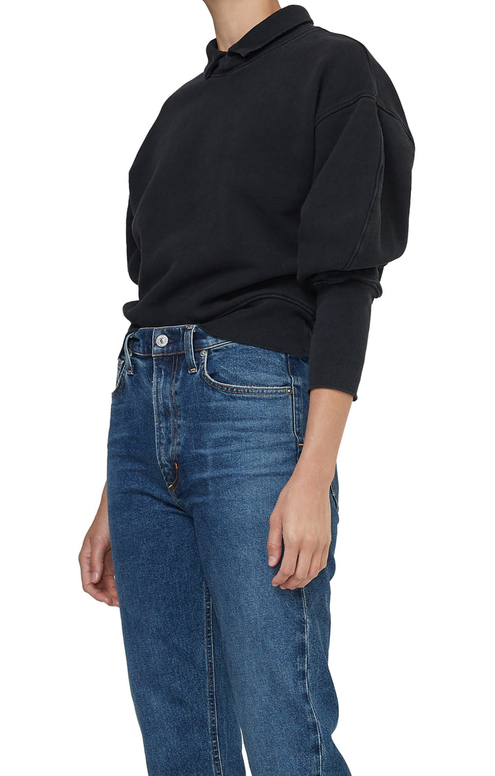 Citizens of Humanity - Melia Mock Neck Sweater in Binx Clothing - Sweatshirts