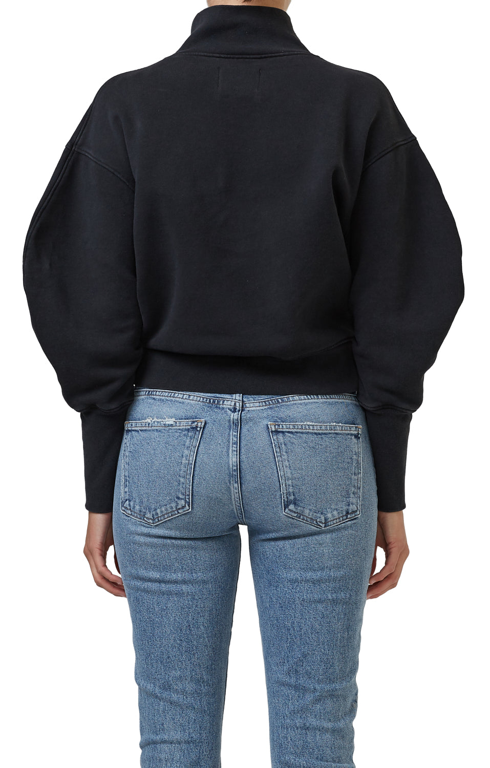 Citizens of Humanity - Melia Mock Neck Sweater in Binx Clothing - Sweatshirts