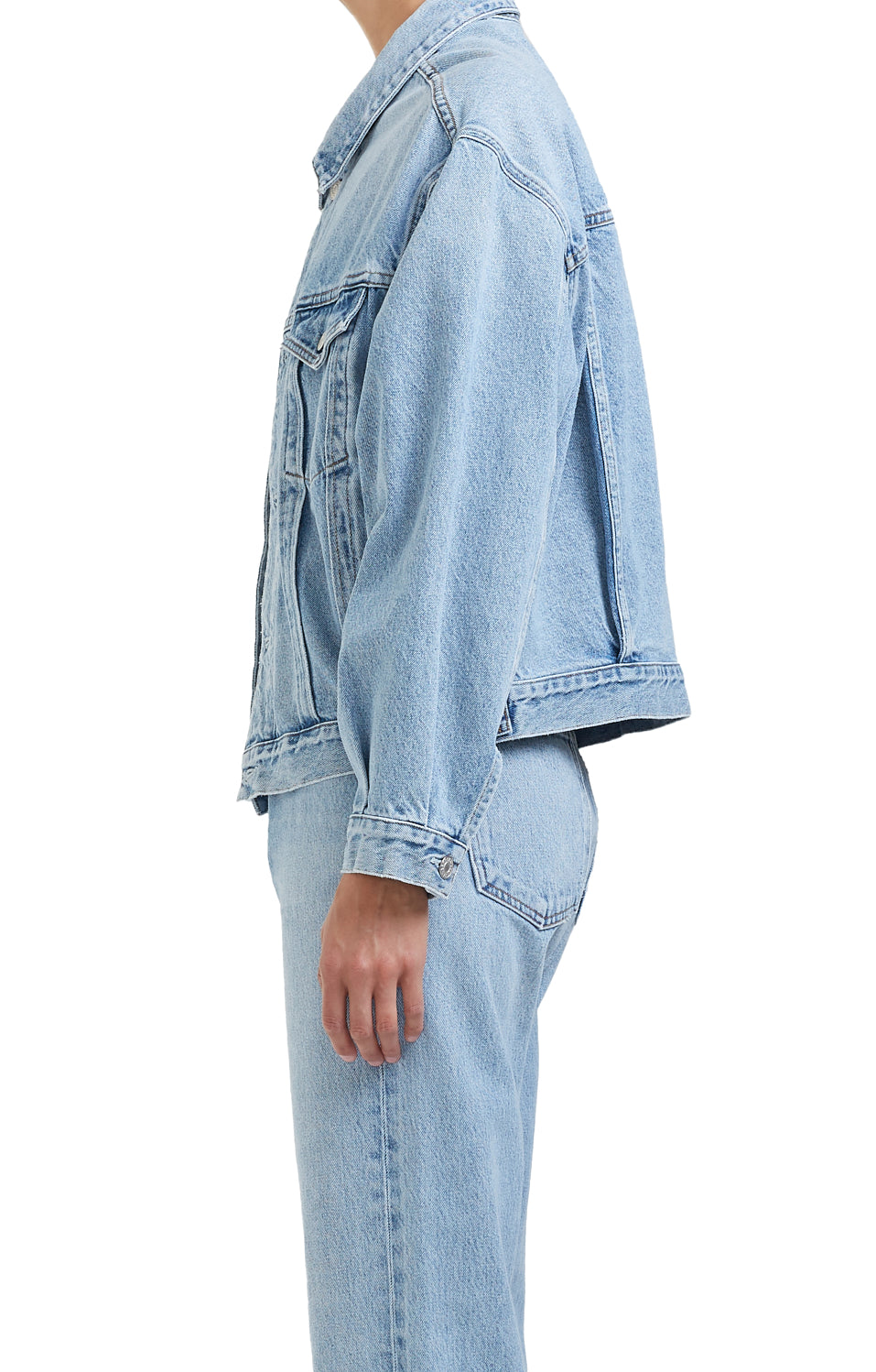 AGOLDE Charli Jacket in Veer – Blond Genius - Main Image