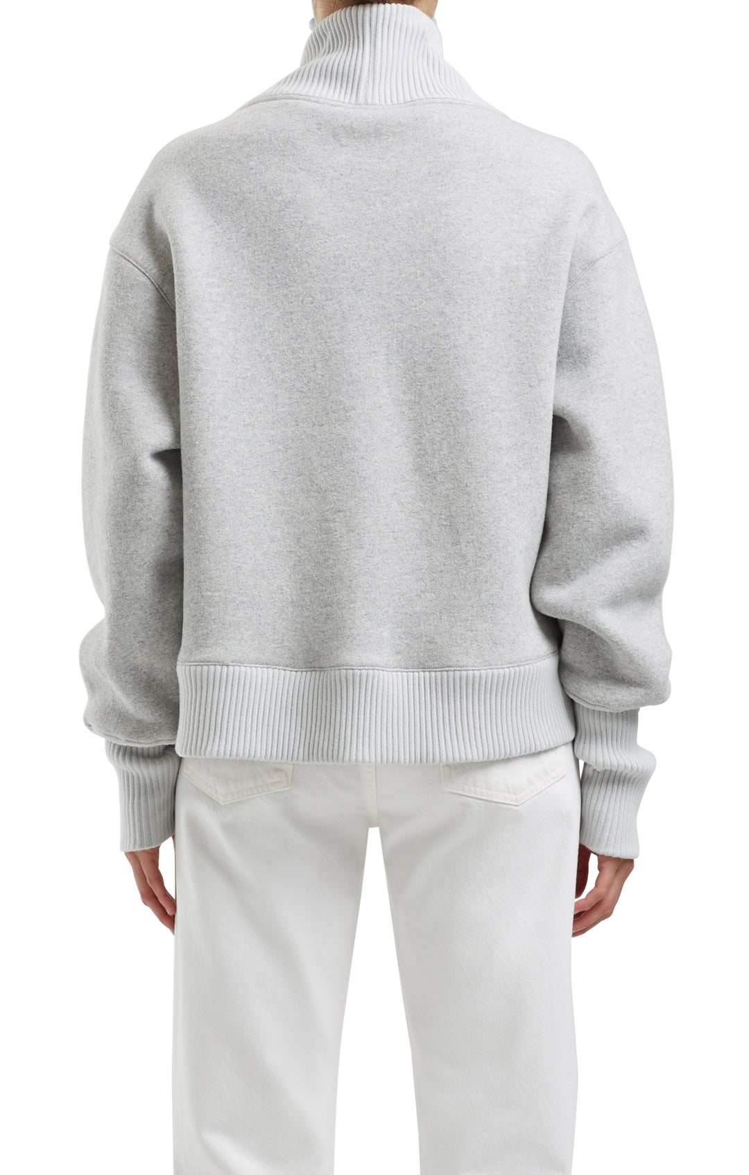 AGoldE - Klara Sweatshirt in Grey Heather