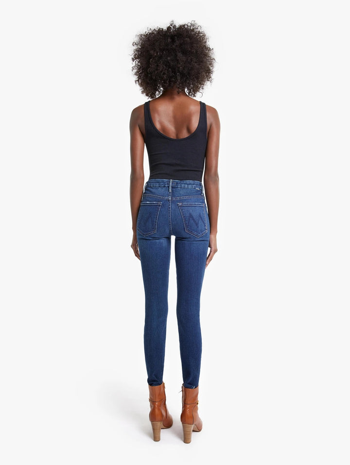 Mother Denim - High Waisted Looker Skinny Jeans in Until Next Time