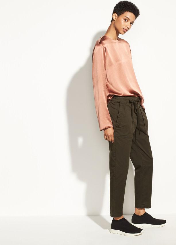 VINCE - Utility Pant Dark Laurel