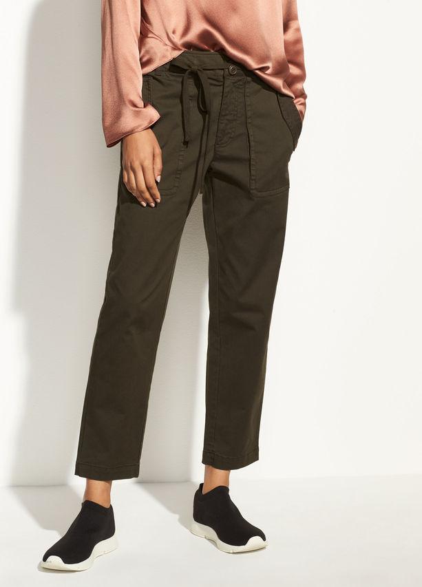 VINCE - Utility Pant Dark Laurel