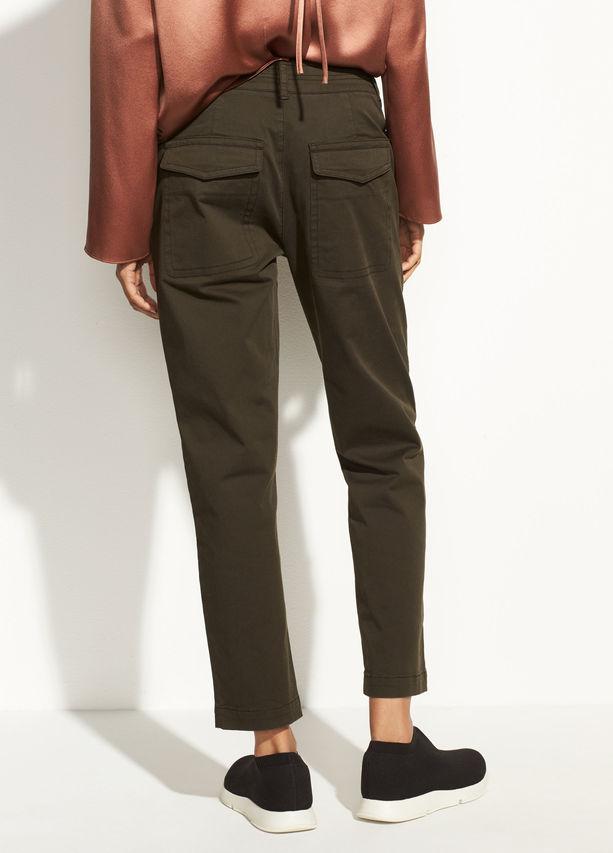 VINCE - Utility Pant Dark Laurel