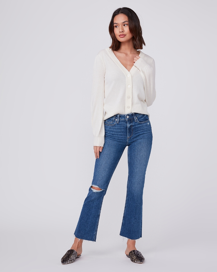 Paige - Valeria Sweater in Ivory Clothing - Sweaters