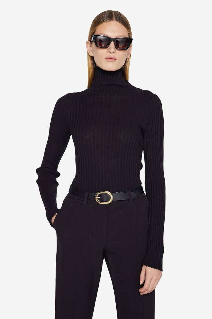 Anine Bing - Verity Belt in Black
