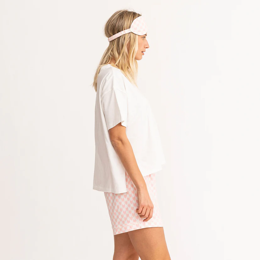 Kerri Rosenthal - Veronica Pajama Set in Check Blossom