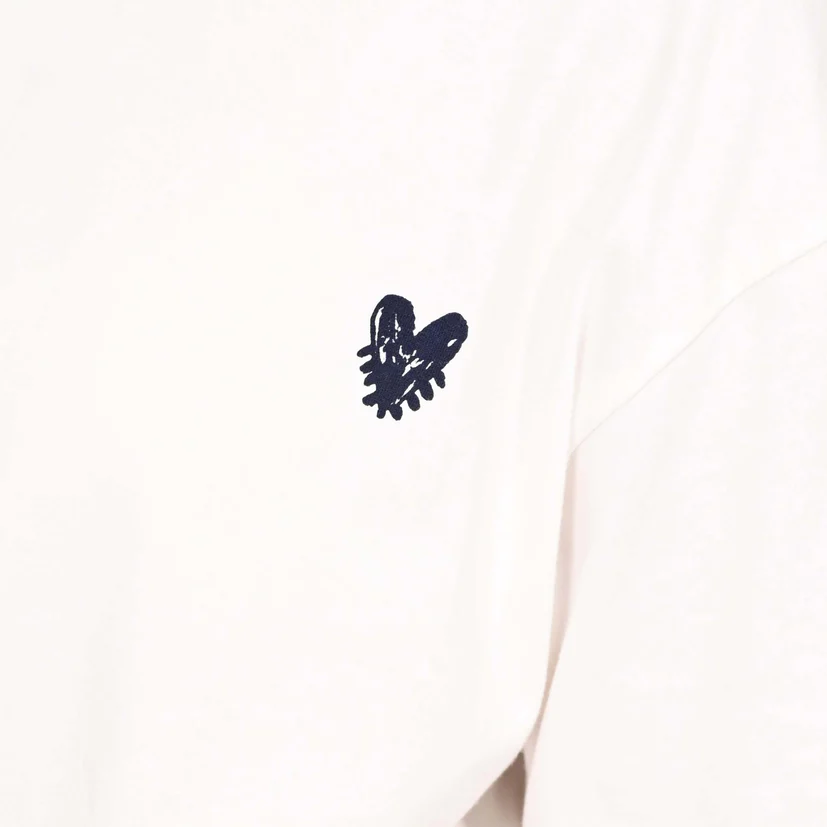 Kerri Rosenthal - Veronica Pajama Set Pop Heart Oatmilk