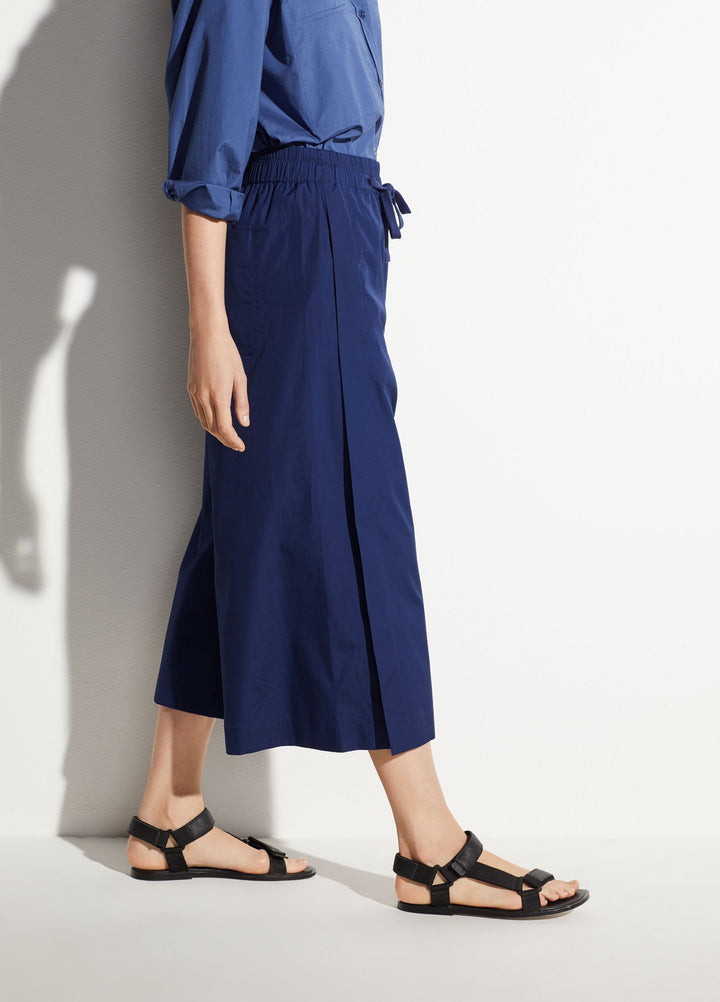 VINCE - Cotton Culotte Pants in Hydra