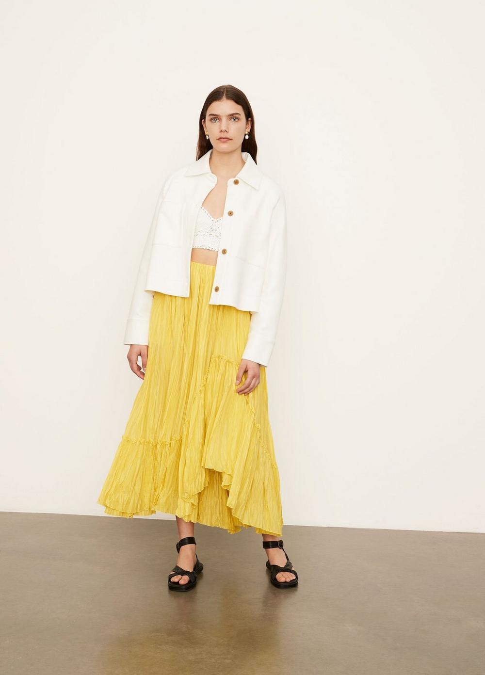 Vince - Shirt Jacket in Optic White Jacket