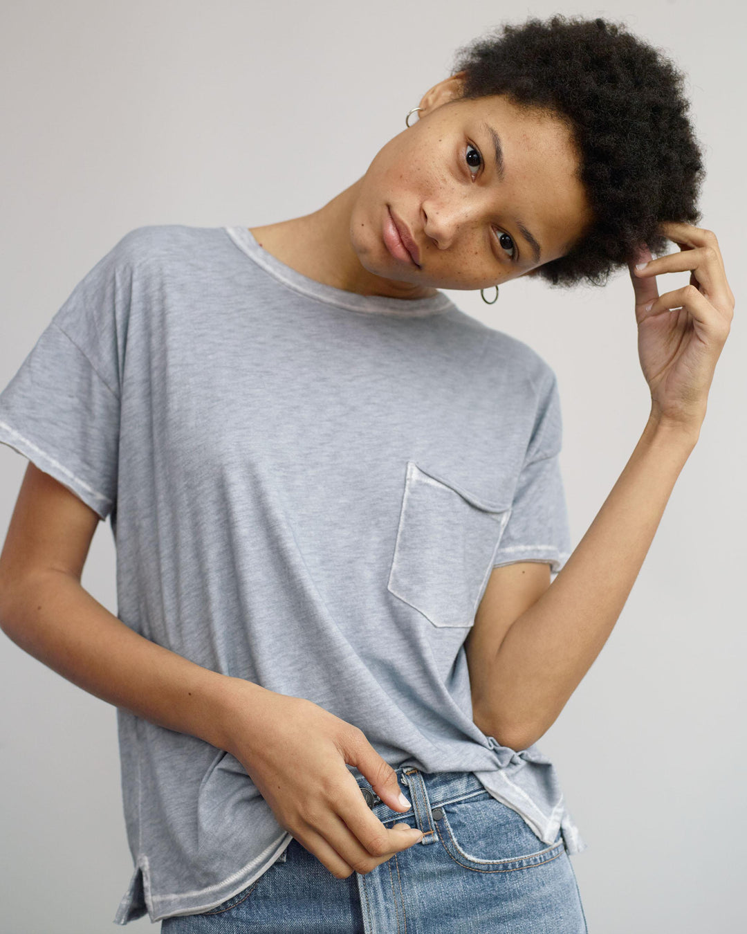 Rag & Bone - Vintage Crew with Pocket Tradewinds