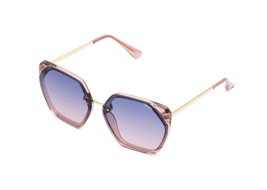 QUAY - VIP Pink/Navy to Pink Lens