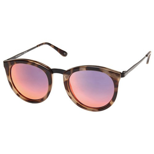Le Specs No Smirking Volcanic Tort Coral Revo Mirror