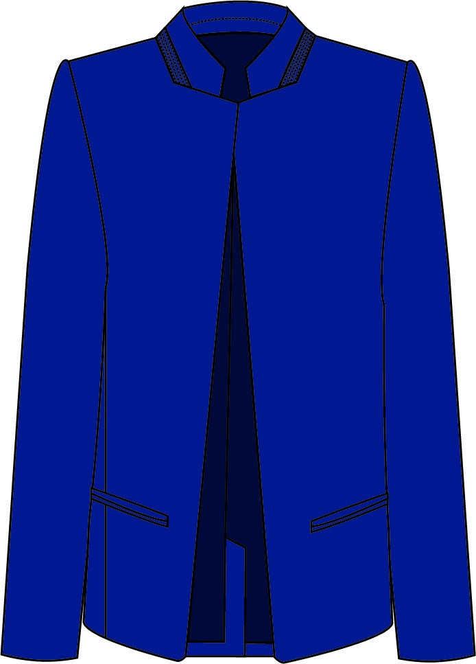 Zadig & Voltaire - Volly Crepe in Bleu de Chine