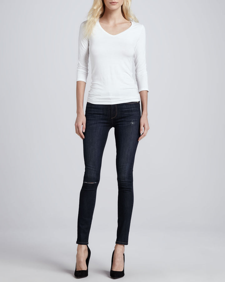 7 for all Mankind - The Skinny Crop & Roll in ATBB