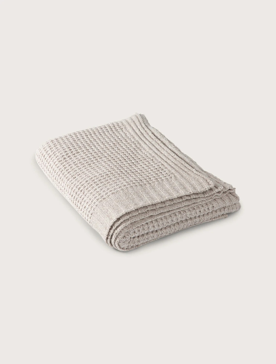 Barefoot Dreams - Waffle Throw Blanket in HE Faded Rose