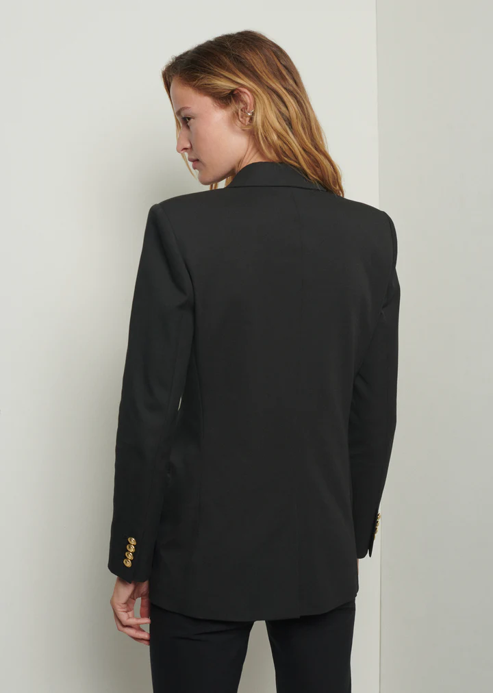 Derek Lam 10 Crosby - Walter Double-Breasted Jacket in Black